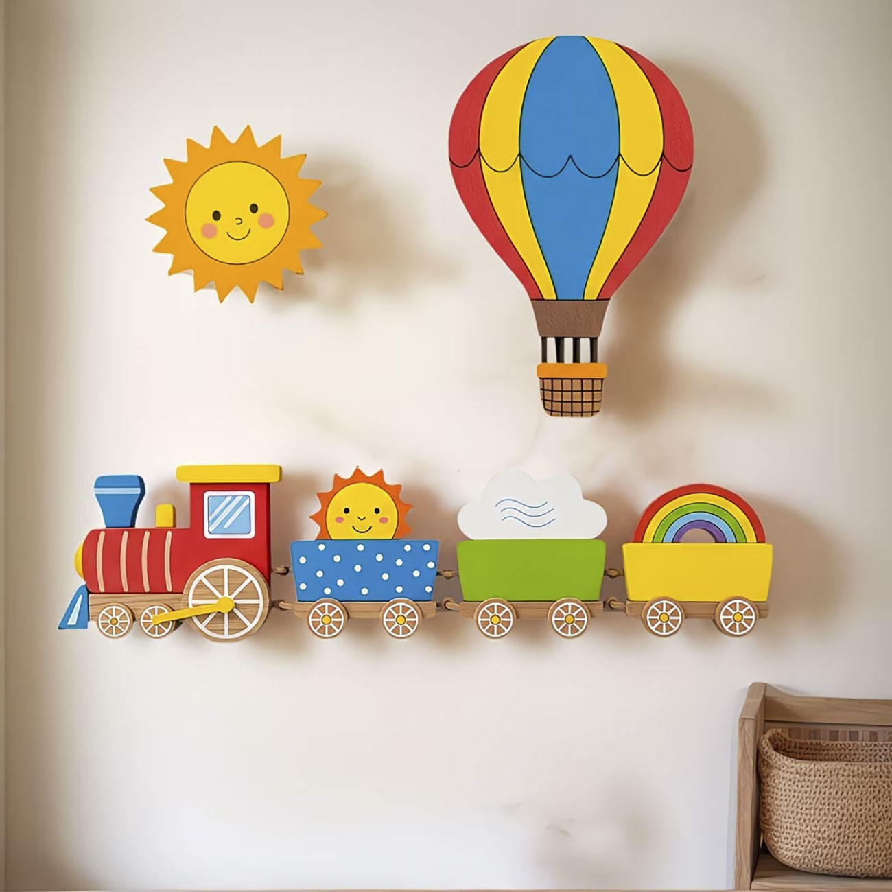 Woodworking Veneer - Conjunto de Decoração de Parede para