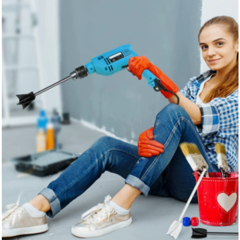 Woodworking Oil - Haste Misturadora de Epóxi para Furadeira: