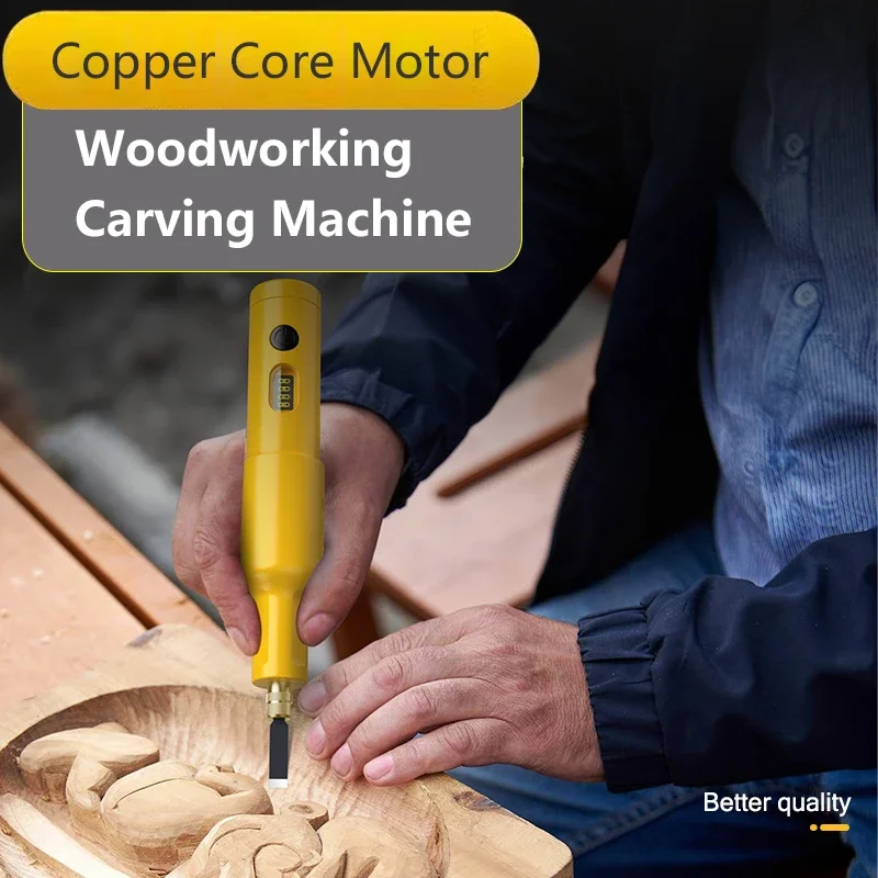 Woodworking Manufacturing - Conjunto de máquina de gravação elétrica