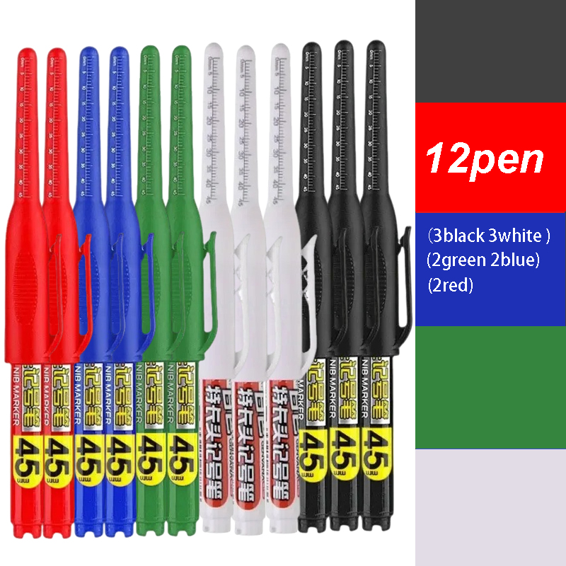Woodworking Oil - Conjunto de 12 Canetas Marcadoras de