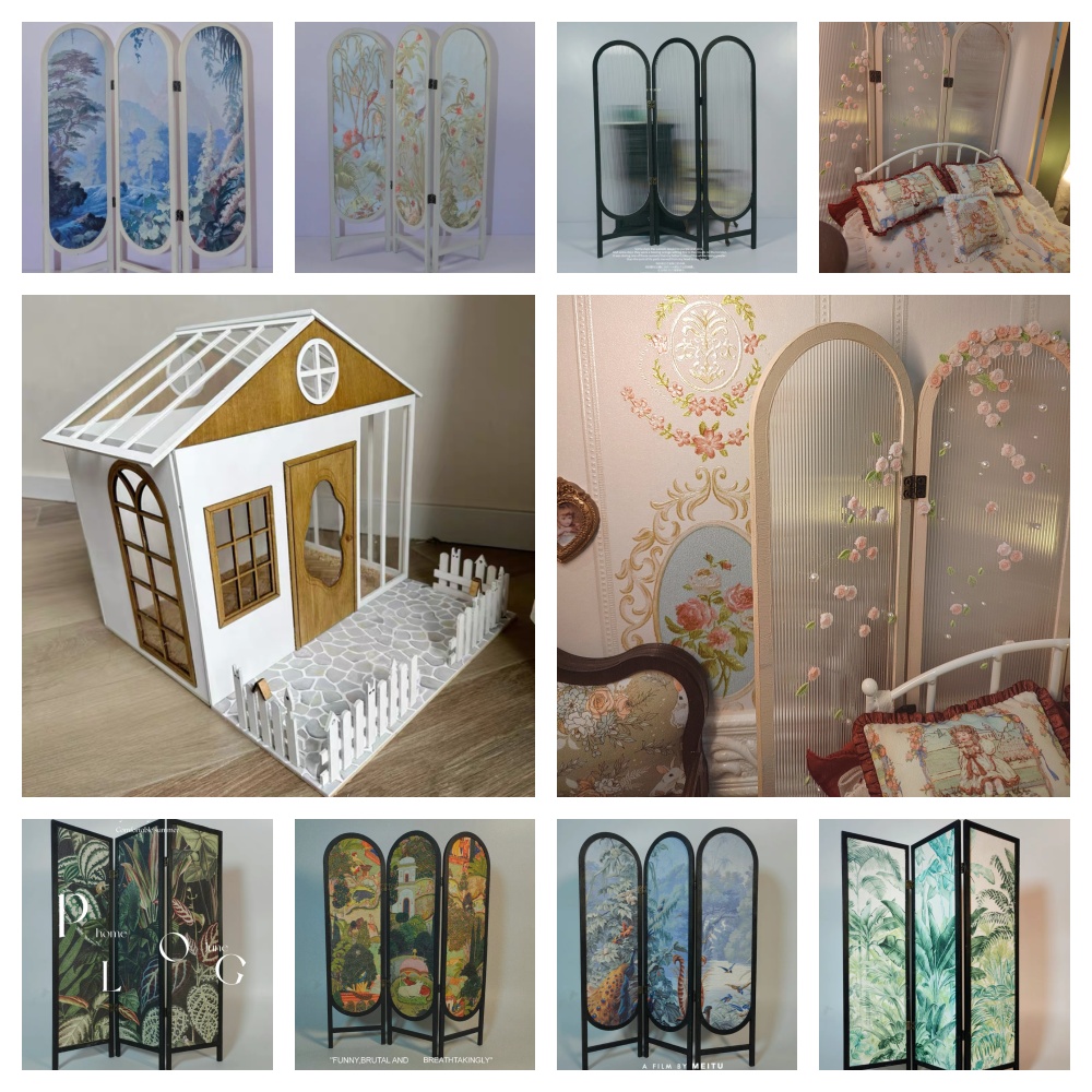 Woodworking Oil Finish - 1/6 casa de bonecas em miniatura