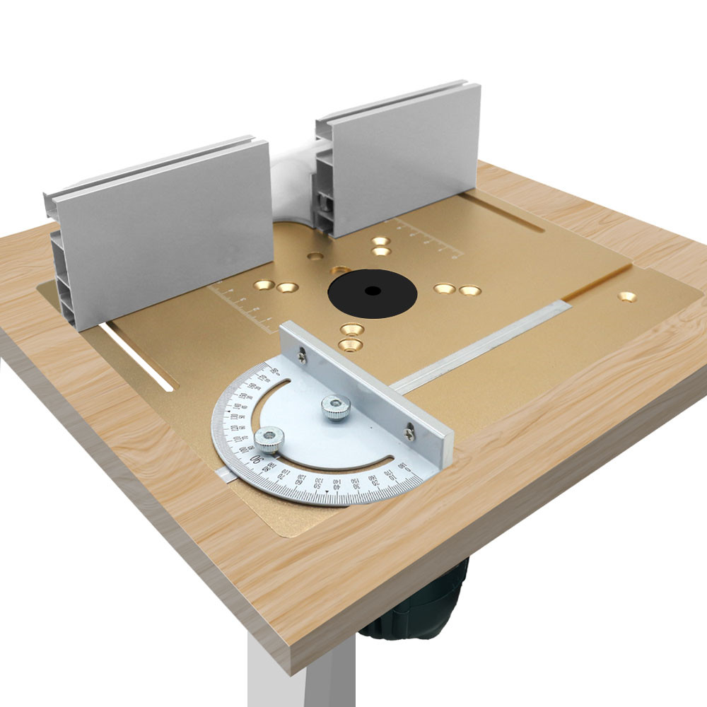Woodworking Manufacturing - Placa de inserção de mesa de