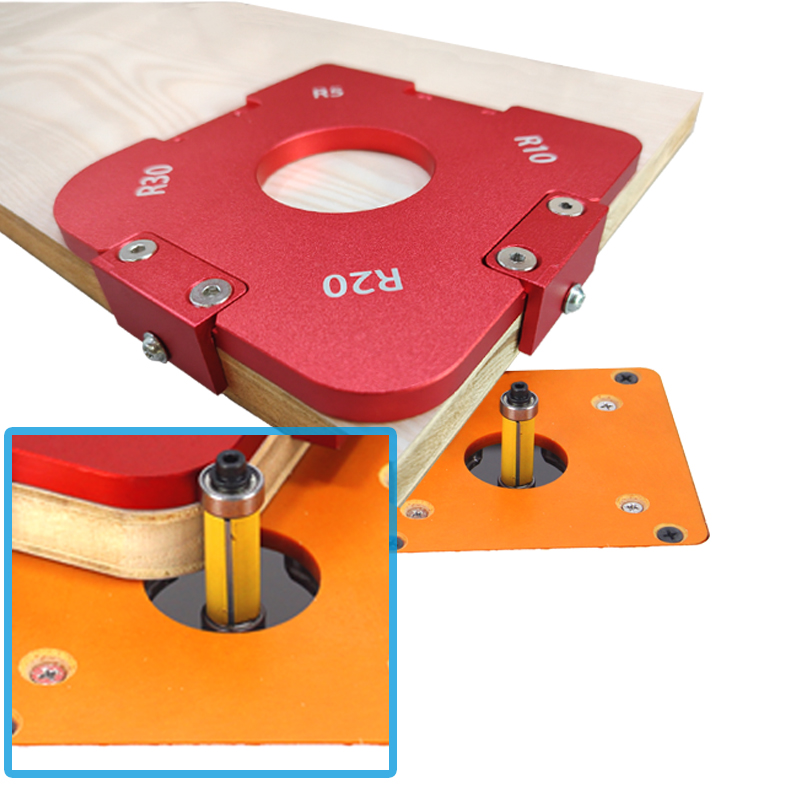 Woodworking Design Software - Modelos de gabarito de canto redondo