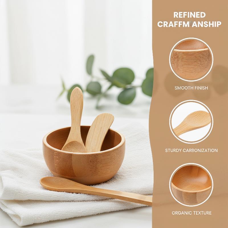 Woodworking Oil - Conjunto de 3 Peças: Tigela Mini
