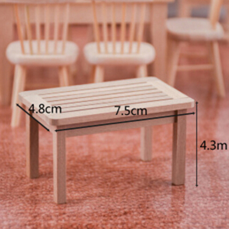Miniatura Móveis para Dollhous - Woodworking Oil Finish avaliação e preço