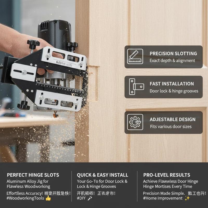 Gabarito de Encaixe em Liga de - Woodworking Tool avaliação e preço