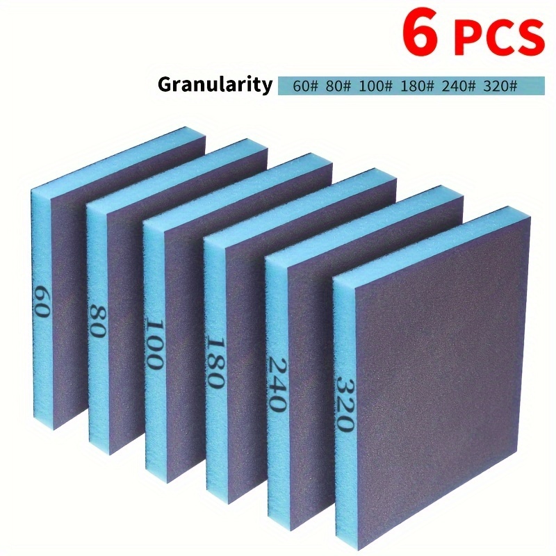 6 Esponjas de Lixamento, Bloco - Woodworking Veneer avaliação e preço