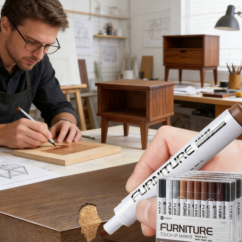 Conjunto de 6-12 Canetas Marca - Woodworking Oil Finish avaliação e preço