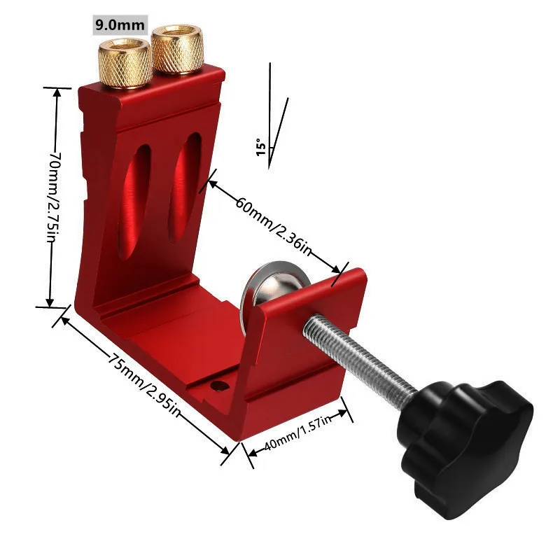 1 conjunto de gabarito de bols - Woodworking Jig avaliação e preço