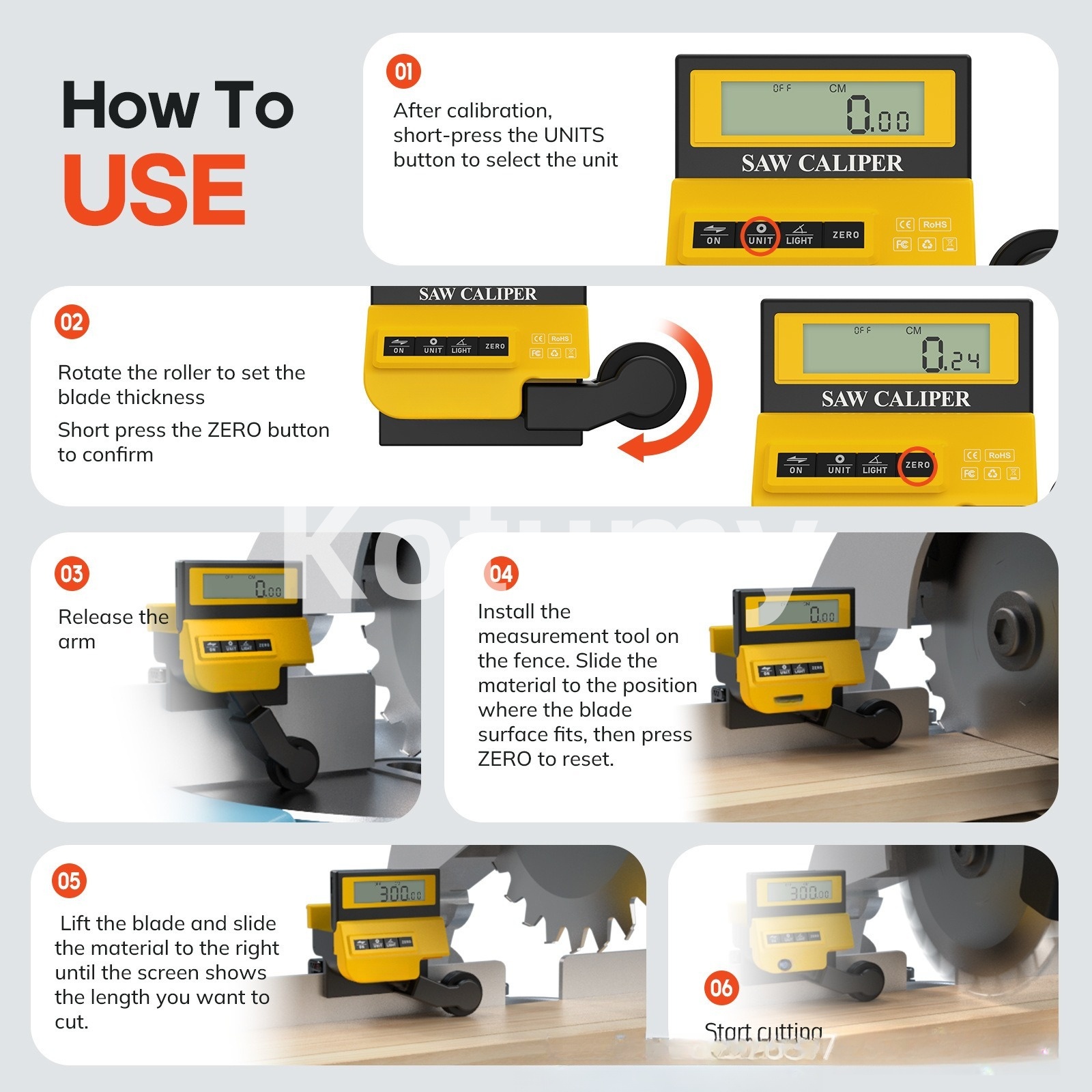 Instrumento Digital de Medição - Woodworking Tool avaliação e preço