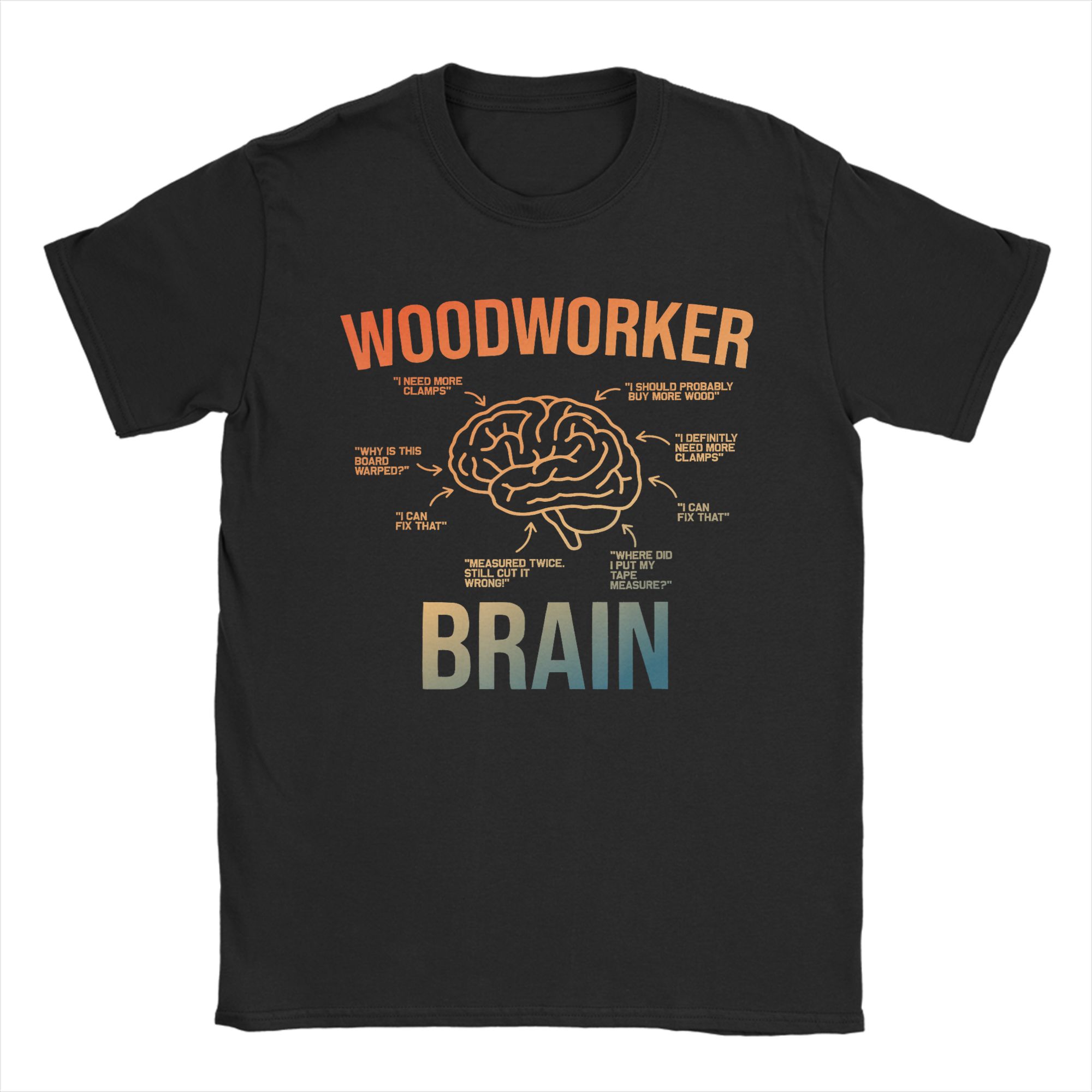 Camiseta masculina de algodão  - Woodworking Gift Ideas avaliação e preço