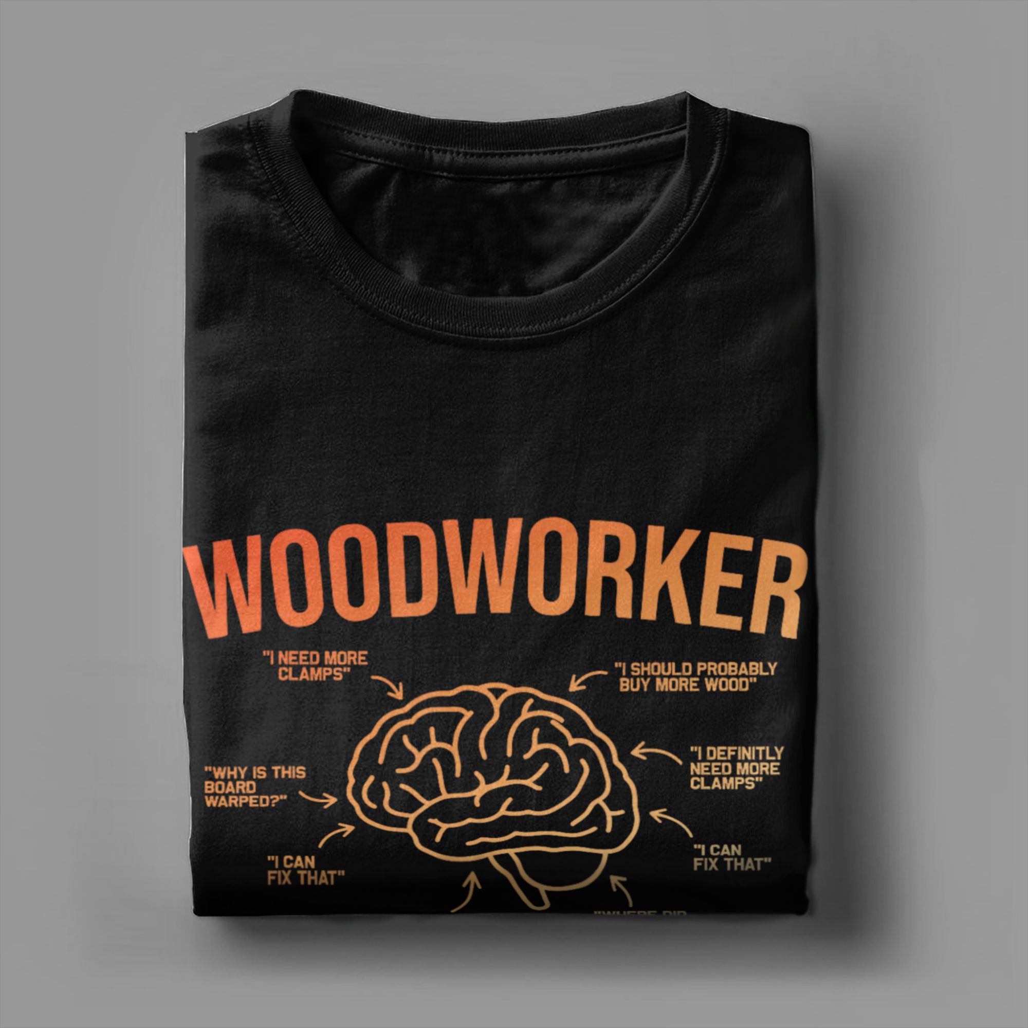 Camiseta masculina de algodão  - Woodworking Gift Ideas avaliação e preço