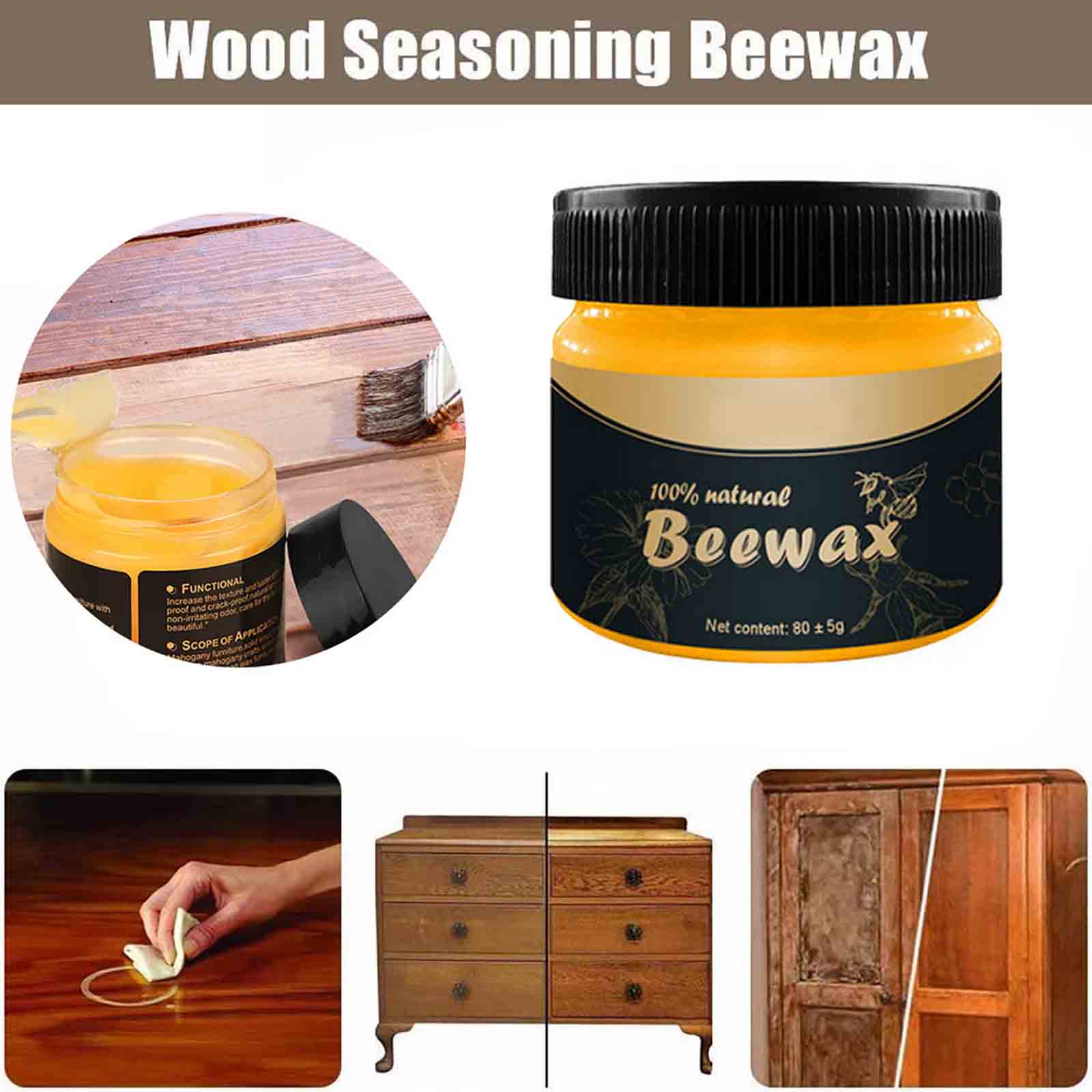 Tempero de madeira cera de abe - Woodworking Veneer avaliação e preço