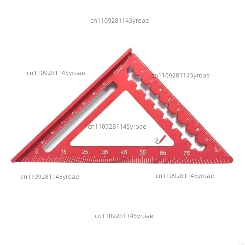 Régua Triangular de Alumínio d - Woodworking Tool avaliação e preço
