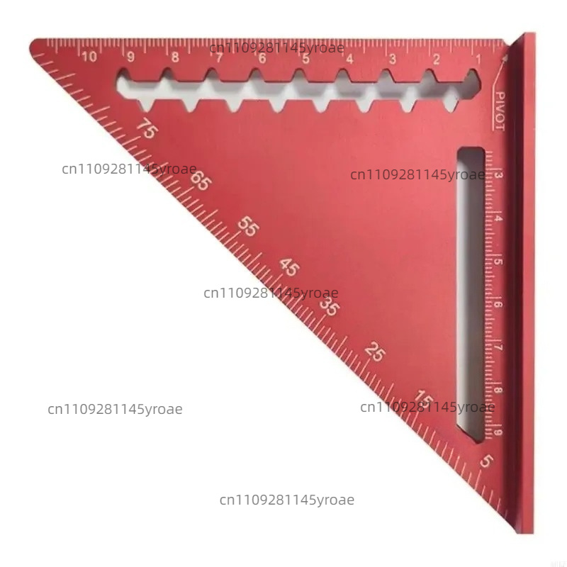 Régua Triangular de Alumínio d - Woodworking Tool avaliação e preço